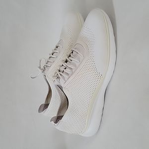 NEW Cole Haan White 3.Zerogrand Stitchlite Oxford Sneakers Size 9.5